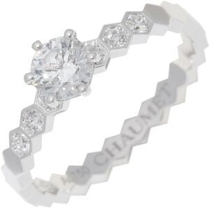 Chaumet K18WG Diamond Be My Love Solitaire Ring
